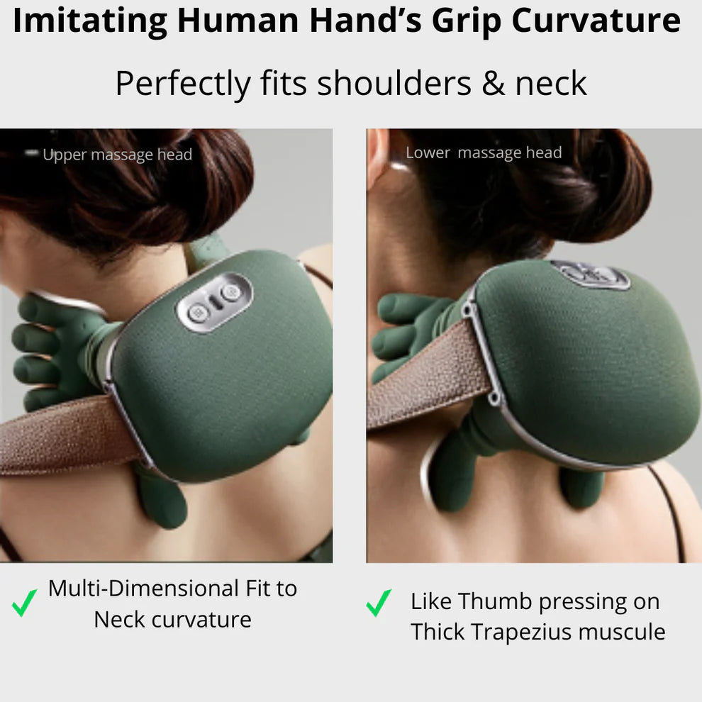 Head Massager Electric Neck Massager Rechargeable