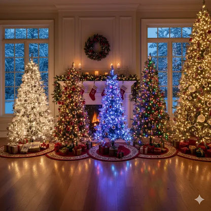 🎄 Premium Artificial Christmas Tree – 6ft, 7ft, 7.5ft, 8ft & 9ft | Lush, Realistic & Easy Setup Trees On Time