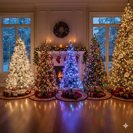 🎄 Premium Artificial Christmas Tree – 6ft, 7ft, 7.5ft, 8ft & 9ft | Lush, Realistic & Easy Setup Trees On Time