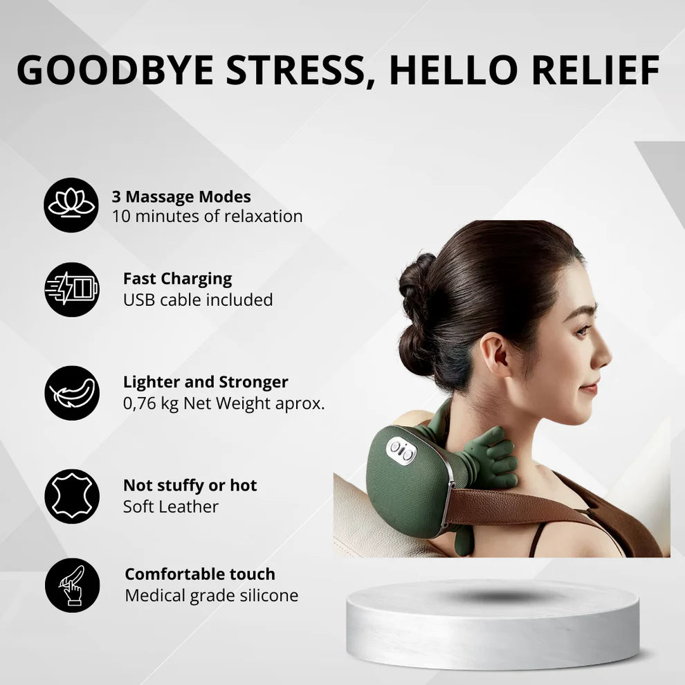 Head Massager Electric Neck Massager Rechargeable